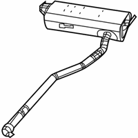 OEM Jeep Exhaust Muffler - 68249233AE