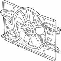 OEM 2022 Jeep Cherokee Engine Cooling Fan - 68437465AA