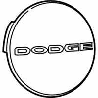 OEM Dodge Dart Wheel Center Cap - 5PN49DX8AA