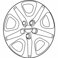 OEM 2015 Dodge Dart Wheel Cover - 4726162AB