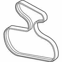 OEM 2007 BMW X5 Ribbed V-Belt - 11-28-7-557-257