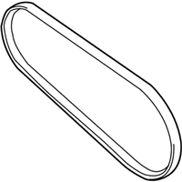 OEM 2007 BMW X5 Ribbed V-Belt - 11-28-7-552-084