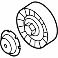OEM 2008 BMW X5 Deflection Pulley - 11-28-7-542-887