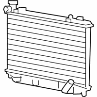 OEM 2008 Pontiac G8 Radiator Assembly - 92253246