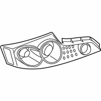 OEM 2006 Infiniti G35 Body Assembly-Combination Lamp, RH - 26554-CM40A