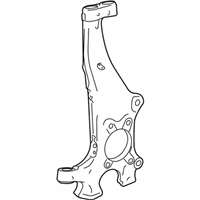 OEM 2010 Lexus LS460 Knuckle, Steering, LH - 43202-50040