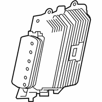 OEM 2017 Nissan Titan XD Engine Control Module-Blank - 2371M-EZ40A