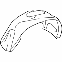OEM 2000 Dodge Durango Shield-Front Fender - 55257061AG