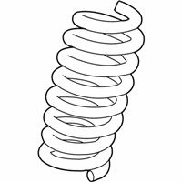 OEM 2019 Cadillac ATS Coil Spring - 23498315