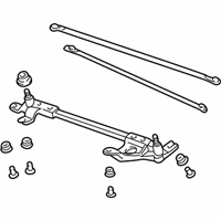 OEM 1999 Honda CR-V Link, FR. Wiper - 76530-S10-A01