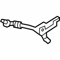 OEM Hyundai Sonata Hose-Brake Rear, LH - 58737-C1500