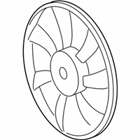 OEM Toyota Yaris Cooling Fan Blade - 163610M140