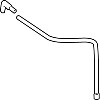 OEM BMW Degassing Hose With Elbow - 61-21-7-584-765