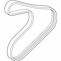 OEM 2021 Hyundai Veloster Ribbed V-Belt - 25212-2B760