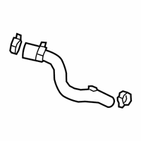 OEM 2019 Hyundai Veloster N Hose Assembly-Water - 25450-S0500