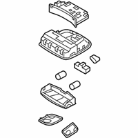 OEM Hyundai Sonata Overhead Console Lamp Assembly - 92810-C2500-TRY