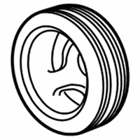 OEM GMC Crankshaft Pulley - 12662070