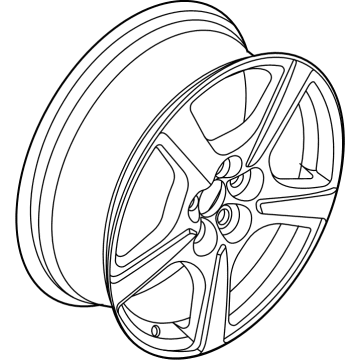 OEM 2022 Ford Mustang Mach-E WHEEL ASY - LJ8Z-1007-D