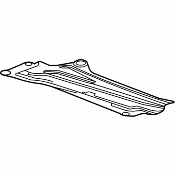 OEM 2022 GMC Sierra 3500 HD Heat Shield - 84630083