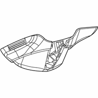 OEM 2020 Ram 2500 Mirror - 6PA25TX7AA