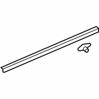 OEM 2017 Honda Fit Seal, FR. Door (Lower) - 72326-T5A-003