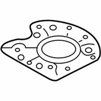 OEM 2000 Nissan Sentra Plate-BAFFLE, Oil Pan - 11114-2J200