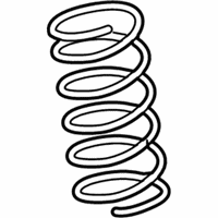 OEM Lexus IS250 Spring, Coil, Front - 48131-53181