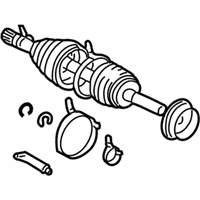OEM 2008 Lexus LX570 Shaft Assembly, OUTBOARD - 43460-69115