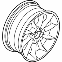 OEM 2006 BMW Z4 Light Alloy Rim - 36-11-6-771-157