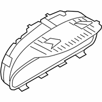 OEM BMW 535i xDrive Instrument Cluster - 62-10-9-291-394