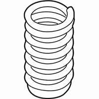 OEM 2010 BMW X6 Coil Spring, Front - 31-33-6-795-212
