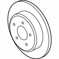 OEM 2015 Ram C/V Brake Rotor - 68227800AB