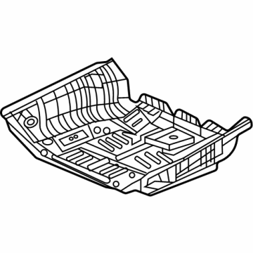 OEM Honda CR-V PAN COMP, SPARE TIRE - 65550-TPG-A00ZZ