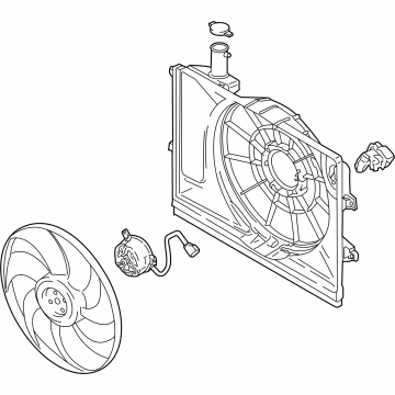 OEM 2022 Hyundai Kona BLOWER ASSY - 25380-J9900