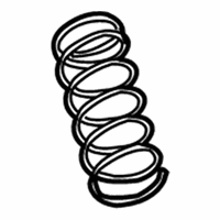 OEM Cadillac SRX Front Spring - 25810849