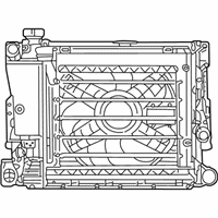 OEM BMW 325Ci Cooling Unit - 17-11-2-229-990