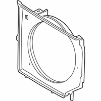 OEM BMW 323Ci Fan Shroud - 17-11-1-436-259