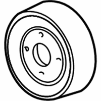 OEM BMW Water Pump Pulley - 11527830704