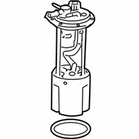 OEM 2016 Chevrolet Silverado 3500 HD Fuel Tank Fuel Pump Module Kit (W/O Fuel Level Sensor) - 13585445