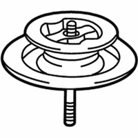 OEM 1995 Lexus ES300 Carrier Assy, Spare Wheel - 51900-33010