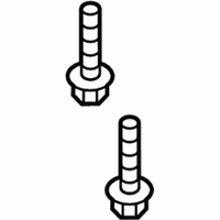 OEM Ford Fiesta Bracket Bolt - -W708745-S439