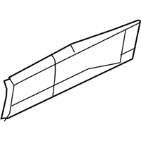 OEM 2018 Jeep Cherokee Molding-Rear Door - 6VX64TZZAB