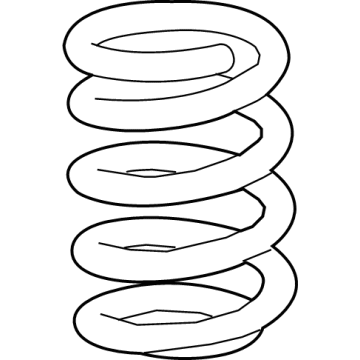 OEM 2021 Chevrolet Suburban Coil Spring - 84475069