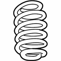 OEM 2017 Chevrolet Volt Coil Spring - 23306960