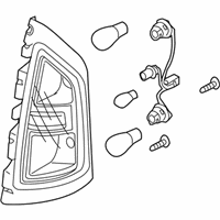 OEM 2010 Kia Soul Lamp Assembly-Rear Combination - 924102K000