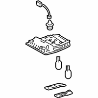 OEM 2013 Toyota Prius V Map Lamp Assembly - 81260-47230-B0