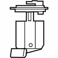 OEM 2009 Jeep Wrangler Module-Fuel Pump/Level Unit - 68003339AE