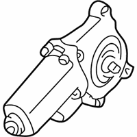 OEM 2004 BMW 325xi Drive For Window Lifter, Back - 67-62-8-362-066