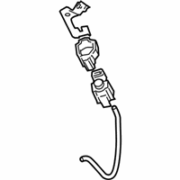OEM 2010 BMW 135i Electric Changeover Valve With Bracket - 18-10-7-536-937