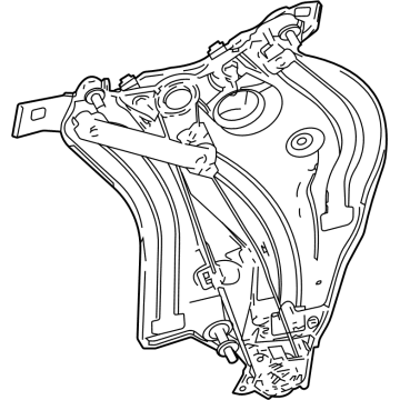 OEM 2022 Lexus LC500 Regulator Sub-Assembly - 69803-11010